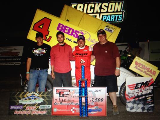 Grosz and Lindberg Win First of Season at Jackson Motorplex as Beckendorf, Looft and Clinton Continue Winning Ways