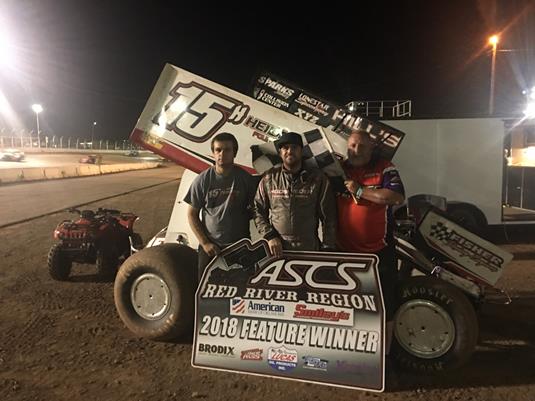 Hafertepe Hits Pay Dirt With ASCS Red River At Tri-State Speedway