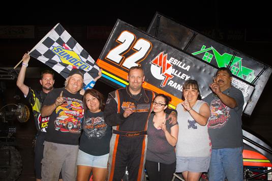 Jesse Baker Wins Salute To Indy With ASCS Southwest Region
