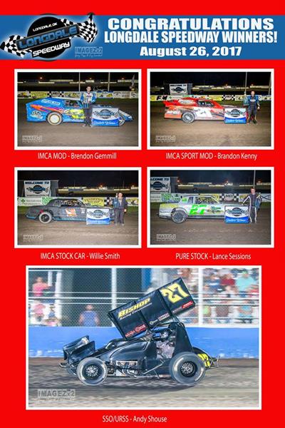 Longdale Speedway Features Eight Different Feature Winners During Mega Night