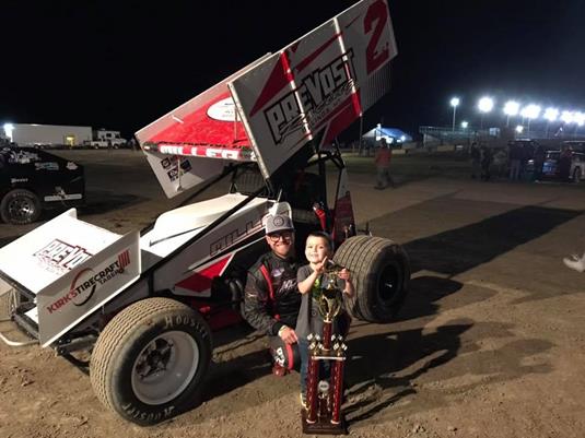 Kelly Miller Lands ASCS Frontier Regional Victory At Big Sky Speedway