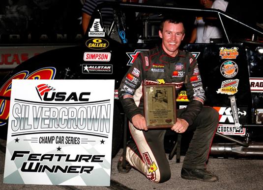 Kody Turns the Tables in Swanson Brother Battle at "Rich Vogler/USAC Hall of Fame Classic"