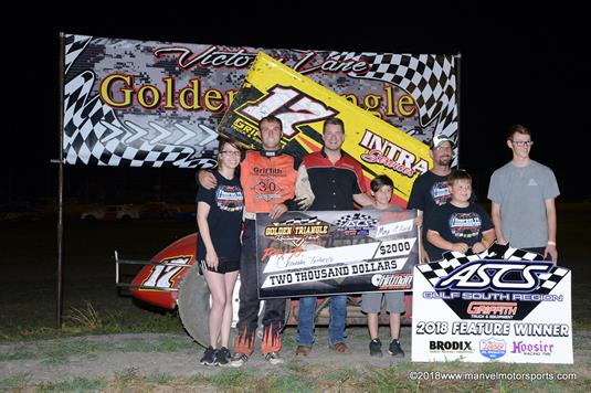 Tankersley Wins ASCS Gulf South At Golden Triangle Raceway Park
