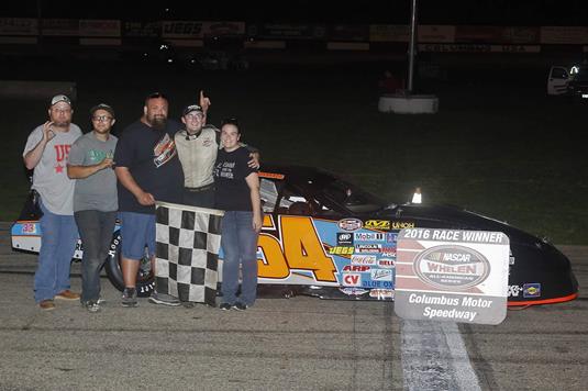 Mingus Earns First Victory of the Year at Columbus Motor Speedway