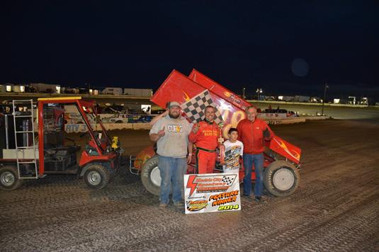 Ramaker Holds on for Electric City Speedway Victory