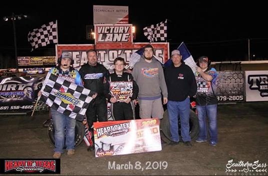 Kevin Ramey wins his first ever ASCS Elite Non-Wing Sprint event Capturing the Gordon Woolley Classic