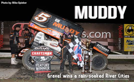 Gravel Wins Rain-Soaked River Cities Speedway