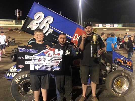 Shane Forte Wins ISCS Feature At Willamette; N. Evans, J. Evans, And King Also Make Home In Victory Lane