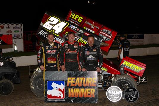 McCarl Claims National Sprint League’s Season-Opening Dirt Classic I-80