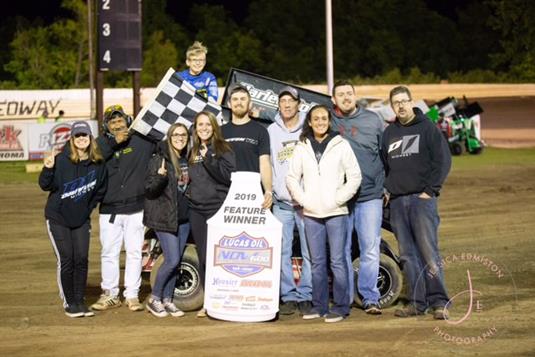 Lucas Oil NOW600 Series Points Leaders Flud and Timms Win Sooner 600 Week Opener at Caney Valley