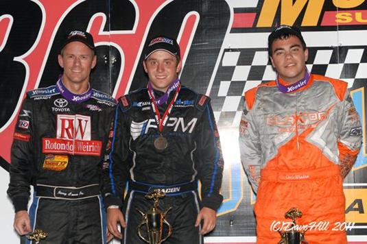Brady Bacon – USAC Knoxville Non-wing Nationals Champ!