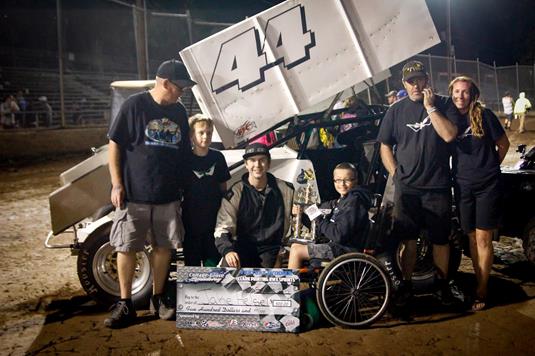 Helsel Wins At Cottage Grove Speedway With Clark Printing Extreme Sprints