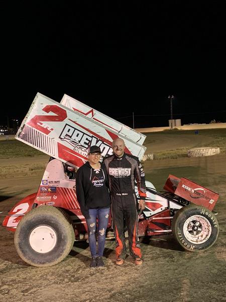 Kelly Miller Unstoppable With ASCS Frontier At Gillette Thunder Speedway