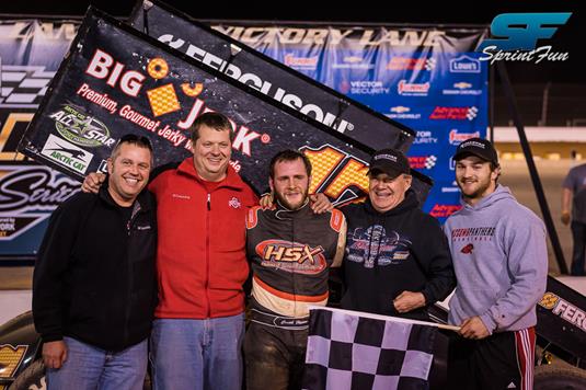 Helms Sweeps the Weekend to Score First-Career Wins at Attica and Mansfield