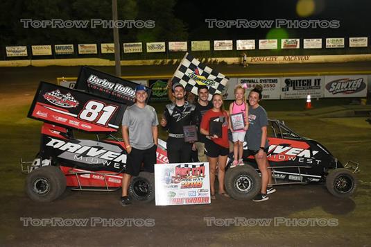 Flud and Carroll Double Up while Mahaffey and Blevins Top Fields at Port City Raceway