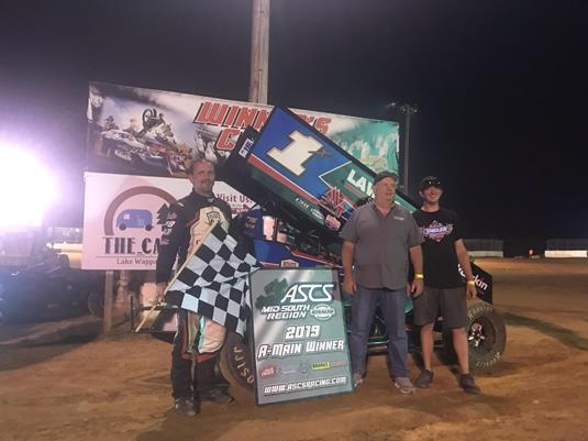 Crawley Makes Late Move For ASCS Mid-South Win