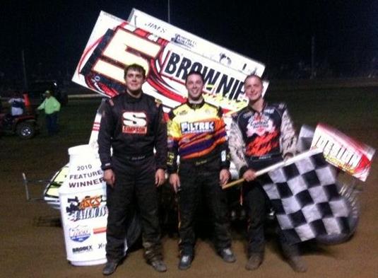 Bubba Broderick Blasts Cushion to Bring Home ASCS Patriot Win at Stateline