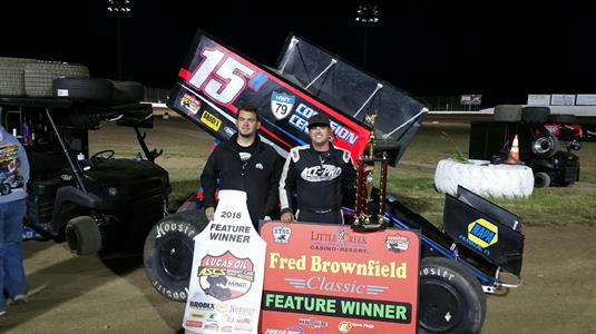 Sam Hafertepe, Jr. Sweeps The Lucas Oil ASCS Brownfield Classic at Grays Harbor Raceway