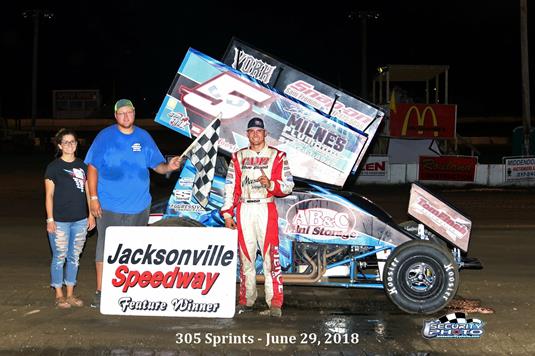 Nienhiser Shakes Tough Luck and Returns to Victory Lane