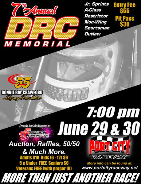 7TH ANNUAL DONNIE RAY CRAWFORD MEMORIAL RACE