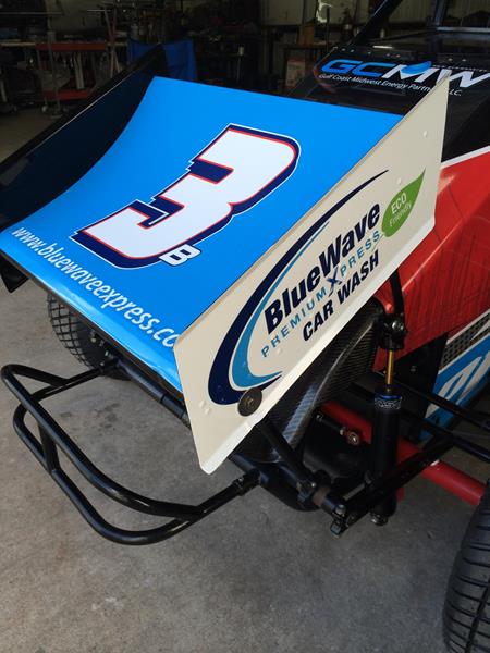 BlueWave Express Car Wash partners with Trey Burke Racing