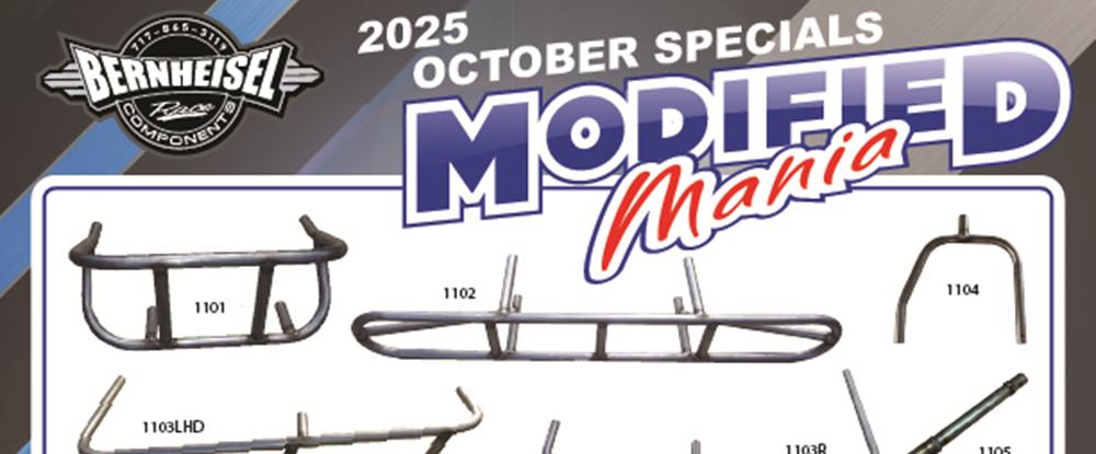 October Specials from Bernheisel Racing Components Are Here!