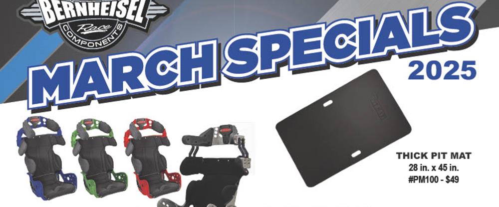 March Bernheisel Racing Components Specials Released