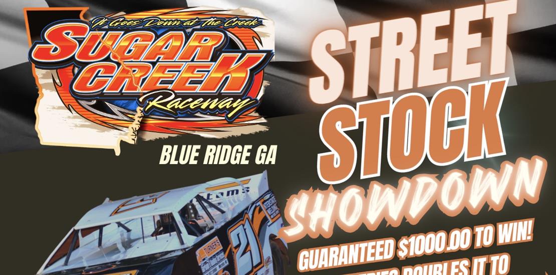SATURDAY JUNE 14TH, THE STREET STOCK SHOWDOWN AND...