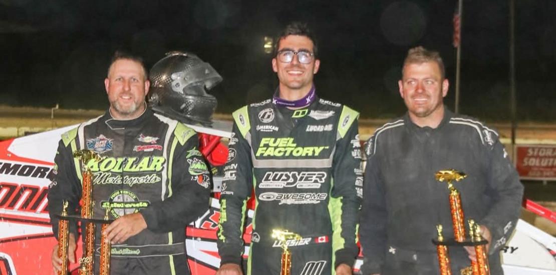 Lussier Invades Devil’s Bowl for $5,000 Victory in...