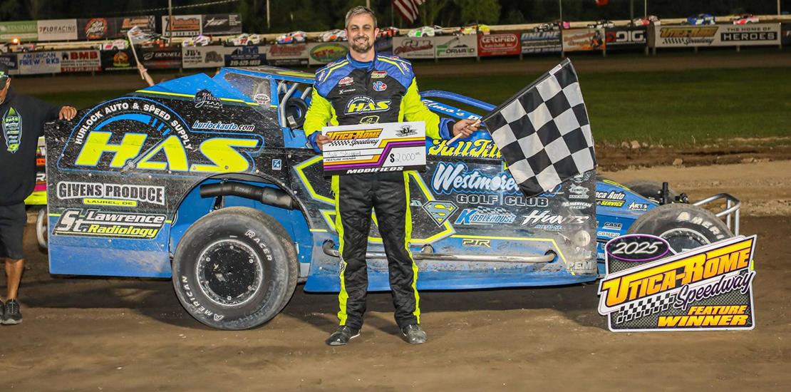 SHEPPARD TAKES THRILLING MODIFIED WIN ON TAYLOR'S...