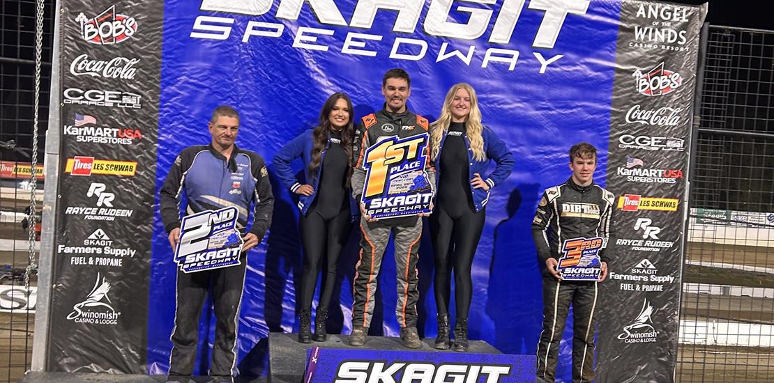 STARKS SCORES WIN AT SKAGIT SPEEDWAY OPENER