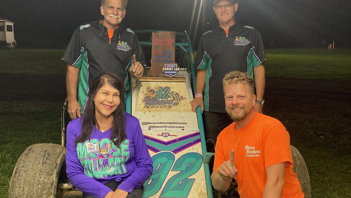 Moose Crossing! Stockon Sprints TO First USAC Win in 5 Years At Terre Haute