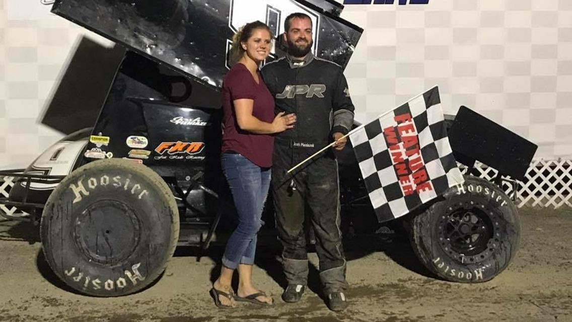 Perseverance Pays Off: Josh Pieniazek Scores First Win of the Season with the CRSA Sprint Tour at Albany-Saratoga Speedway