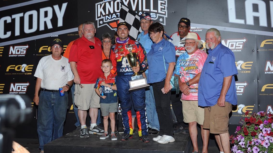 Gravel triumphs on Knoxville Nationals Night 2