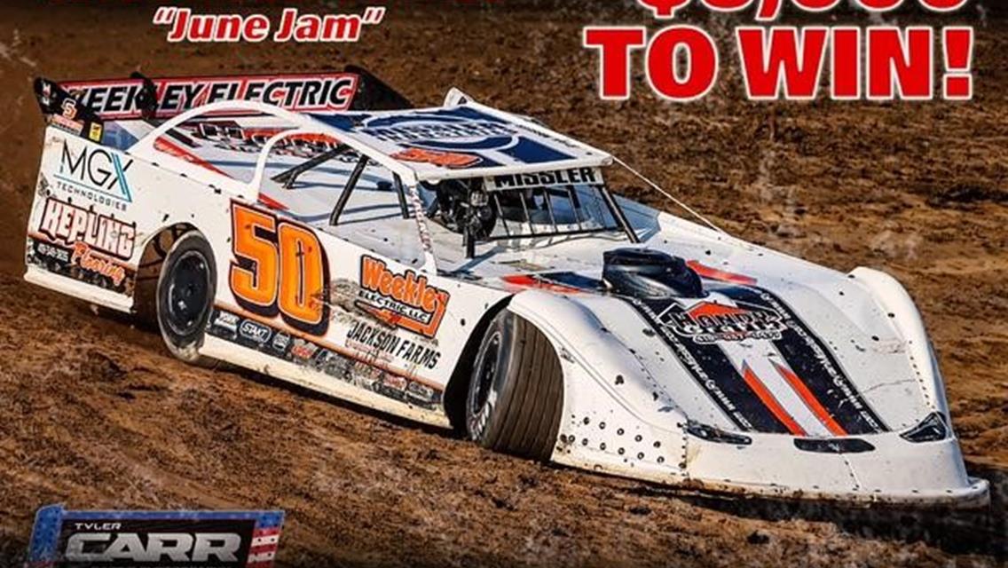 Valvoline American Late Model Iron-Man Series Fueled by VP Racing Fuels Set for June Jam at Atomic Speedway Saturday June 1