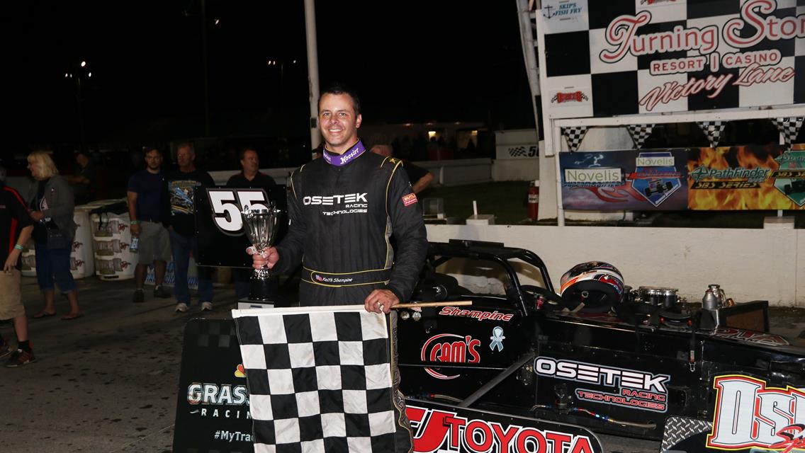 Keith Shampine Scores Popular Win on Track Championship Night at Oswego