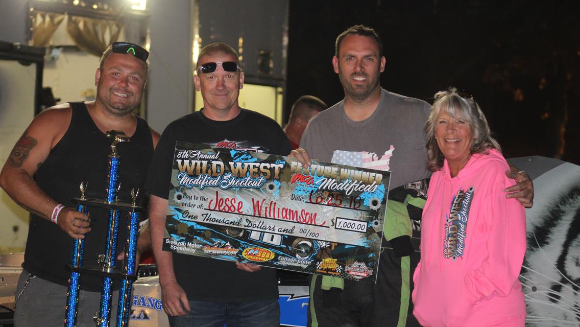 Jesse Williamson Wins Thrilling Round Four Of Wild West Modified Shootout At CGS