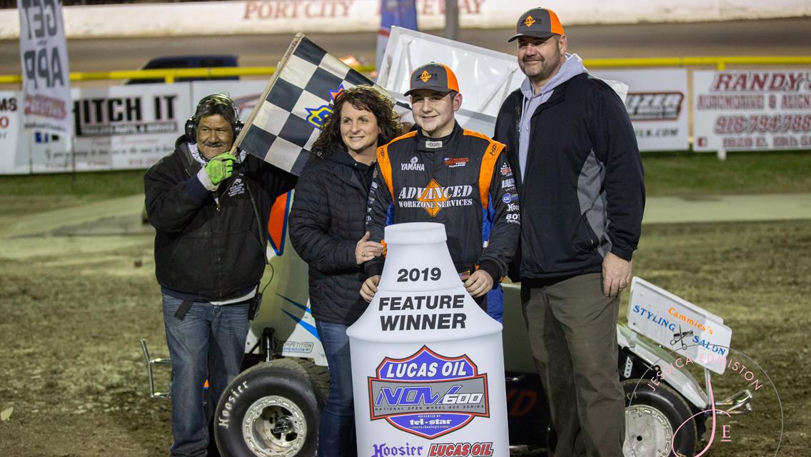 Andrews, Goodman and Gaddy Record Lucas Oil NOW600 Series Wins at Port City During 3rd annual Oil Capital Clash Opener