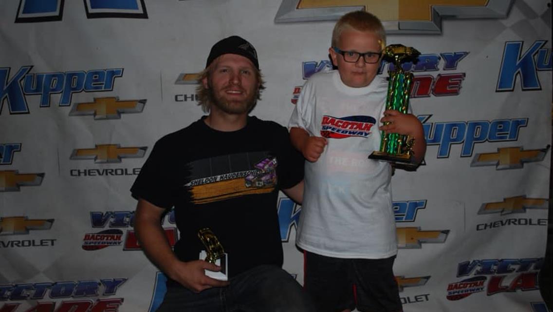 CARTER GOES FROM LAST TO FIRST IN EXCITING FEATURE WIN
