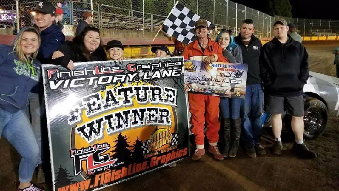 Tenney, Brookshire, Martinez, Watts, And Zimmerly Capture SSP Armed Forces Night Victories