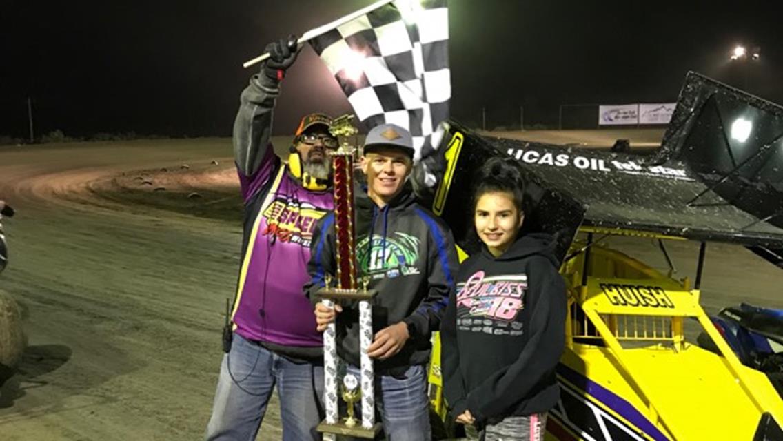 Joshua Huish Wins NOW600 Tel-Star Desert Region at Fairgrounds Speedway