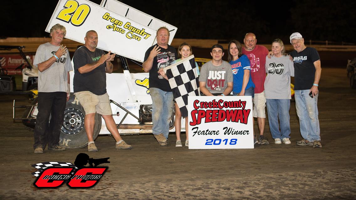 McSperitt Family Doubles Up As McGehee, Harris, And Schultz Garner Creek County Speedway Wins