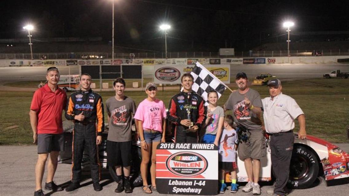 Kyle Donahue Wins in his Vanguard Ford and the NASCAR Whelen Missouri State Championship Lead Shifts Again