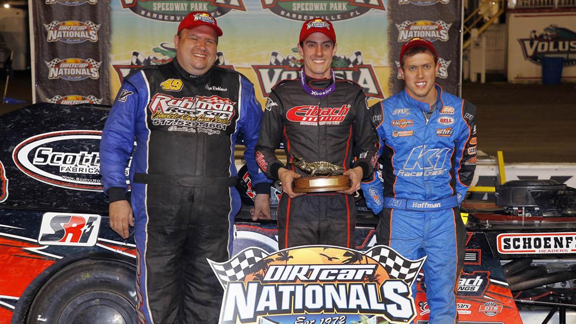 Taylor Cook scores Modified prize on Night 2 of DIRTcar Nationals