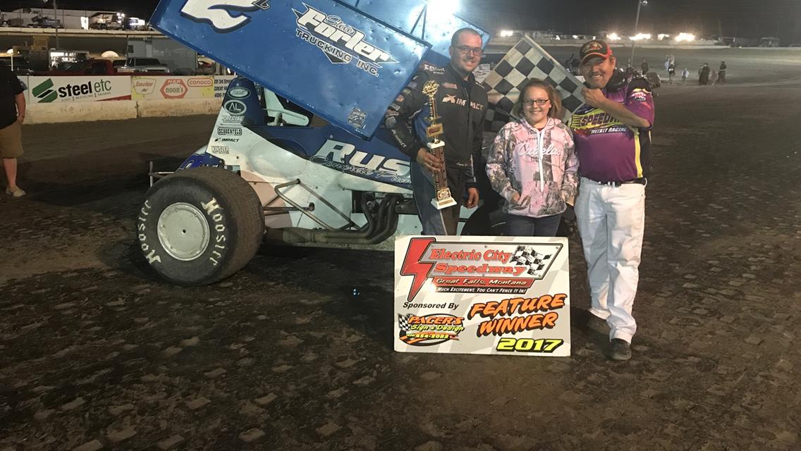 Hickle, Crum and Forler Score NSA Series and ASCS Frontier Region Wins During 23rd annual Montana Round Up at Electric City