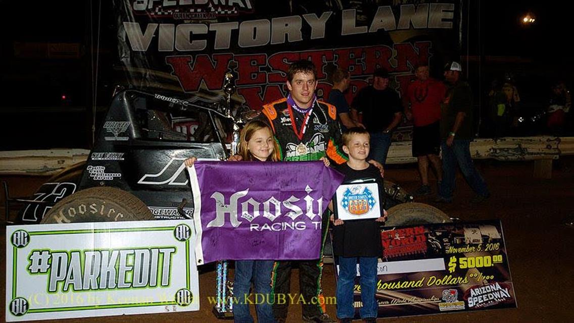 Bacon bests USAC Southwest Sprints at Western World