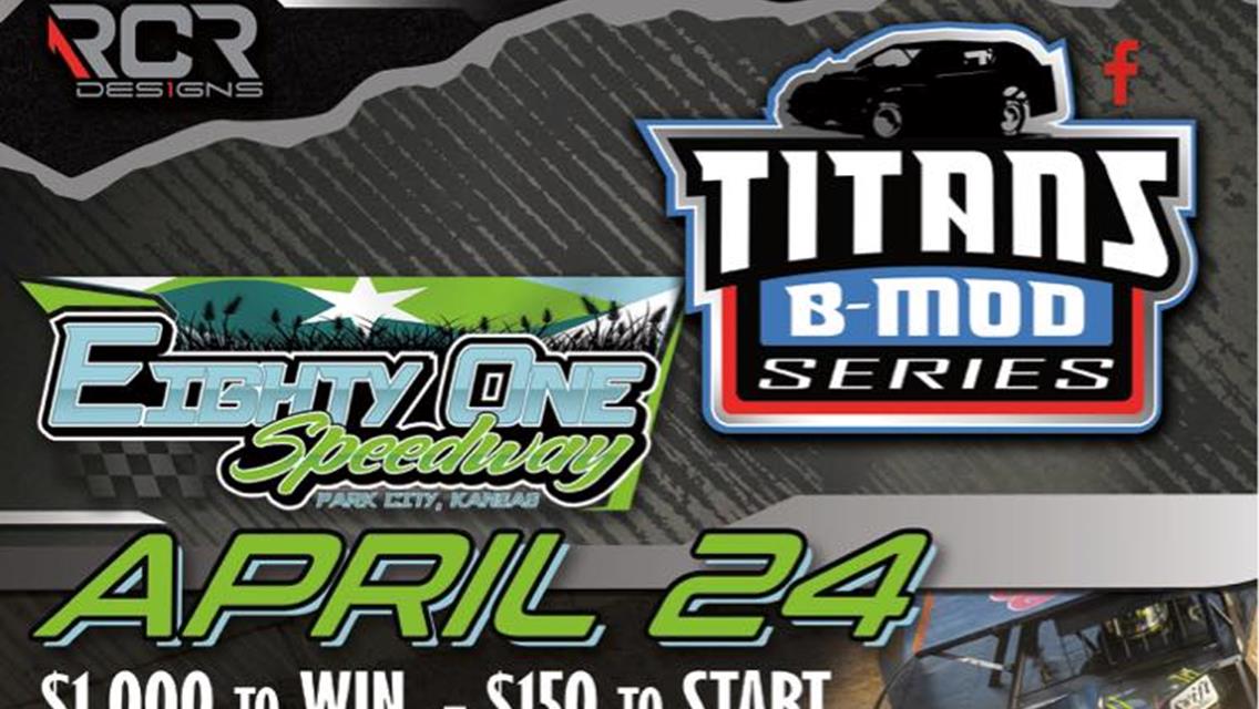 B-Mod Drivers - Important info for Titans B-Mod Series event this Saturday!!!