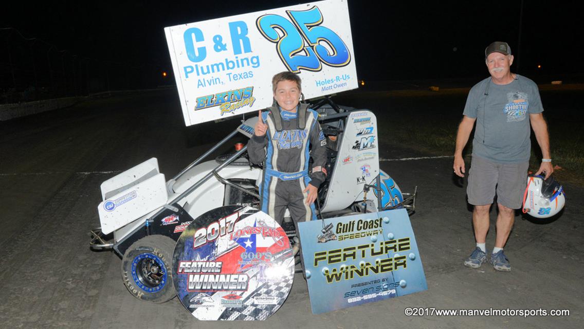 Martin and Elkins Top Night #1  at Gulf Coast Speedway