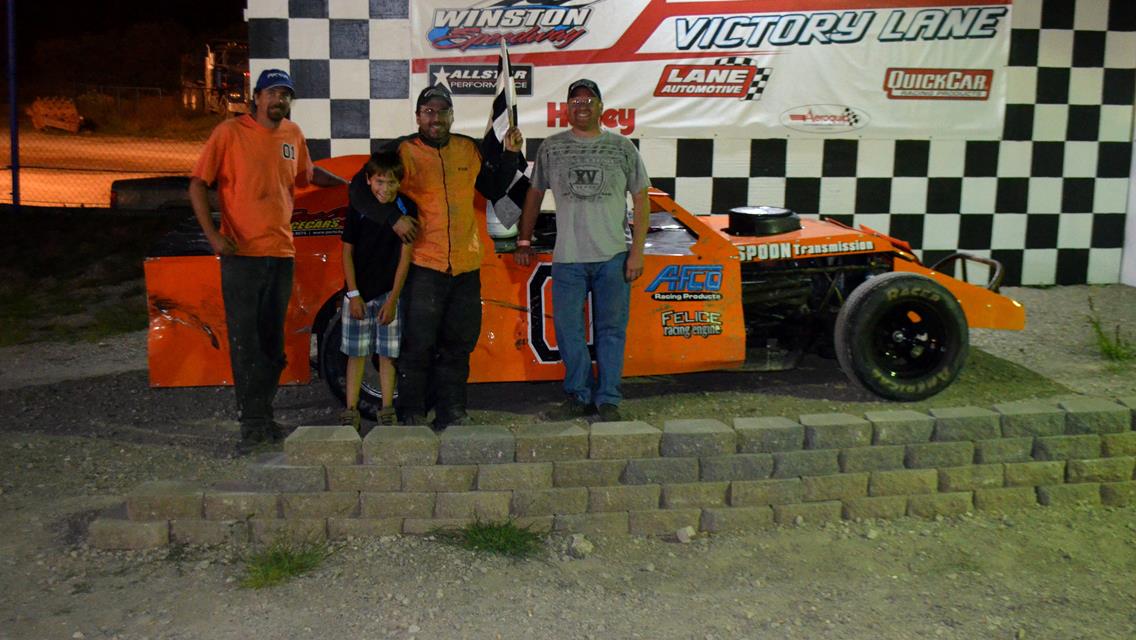 Marcouiller Earns $2000 Pay Day by Taking American Ethanol Event at Winston