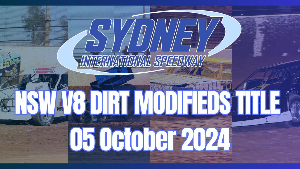 NSW V8 Dirt Modified Title - 05 October